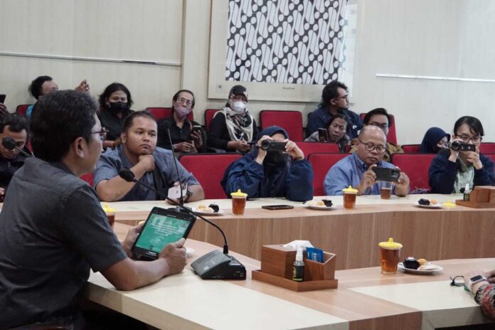 Jumpa Pers di Balai Kota Yogyakarta (Foto : Pemkot Jogja)