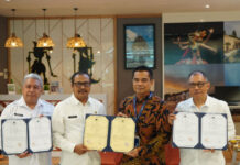 Penandatanganan Nota Kesepahaman dan Perjanjian Kerjasama di YIA ( Foto : Pemkab Bantul )