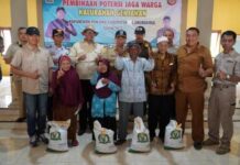 Penyerahan Bantuan Beras Cadangan secara Simbolis ( Foto : Pemkab Gunungkidul )