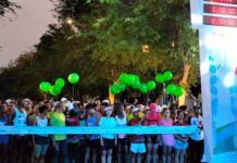 Kemeriahan TIY42K Marathon di Tengah Kota Yogyakarta Ribuan Peserta TIY42K Marathon ( Foto : Pemkot Jogja )