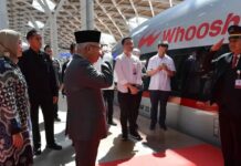Wakil Presiden Ma’ruf Amin Menyambut Baik Sistem Kereta Cepat Whoosh