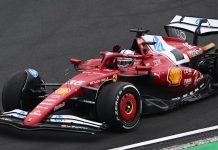 Aksi Leclerc saat di GP Tiongkok 2025 (Foto: Media Officer F1)