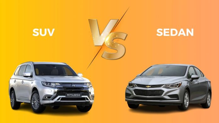 Perbandingan SUV dan Sedan (Foto: Google)