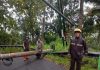 Jalan Dekso-Samigaluh ditutup sementara (Foto: Ist)