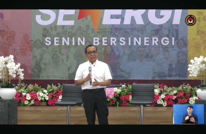 Menteri Koordinator Bidang Pembangunan Manusia dan Kebudayaan (Menko PMK) Pratikno (Foto: Tangkapan Layar) Menteri Koordinator Bidang Pembangunan Manusia dan Kebudayaan (Menko PMK) Pratikno (Foto: Tangkapan Layar)