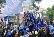 Euforia Bobotoh (Foto: Ist)