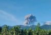Aktivitas vulkanik Gunung Dukono, Jumat (20/6/2025). (Foto: PGA Gunung Dukono)