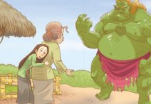 Ilustrasi Dongeng Timun Mas (Foto: Istimewa)
