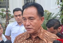 Menteri Koordinator Bidang Hukum, HAM, Imigrasi, dan Pemasyarakatan Yusril Ihza Mahendra (Foto: Istimewa)