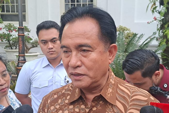Menteri Koordinator Bidang Hukum, HAM, Imigrasi, dan Pemasyarakatan Yusril Ihza Mahendra (Foto: Istimewa)