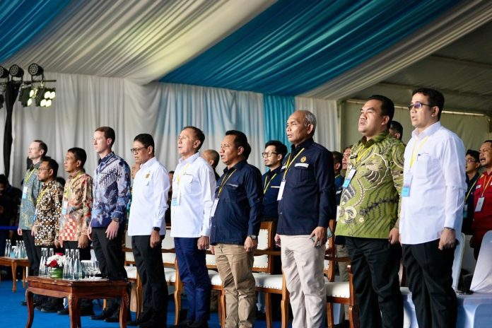 Acara Peresmian Peningkatan Produksi Minyak 30.000 Barel Blok Cepu yang diresmikan Presiden Prabowo Subianto.(DOK. Humas Pertamina)
