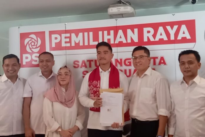 Kaesang Pangarep Mendaftar sebagai Calon Ketua Umum PSI (Foto: Istimewa)