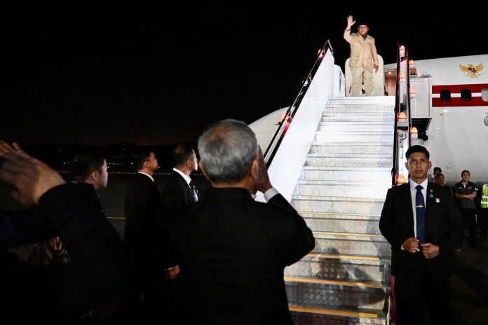 Presiden Prabowo meninggalkan Singapura pada Senin (16/6/2025) - Foto: Biro Pers Presiden)