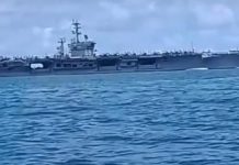 Kapal Perang USS Nimitz (Foto: Istimewa)