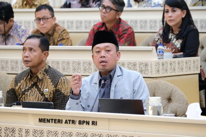 Menteri ATR/BPN, Nusron Wahid (Foto: Kemen ATR/BPN)