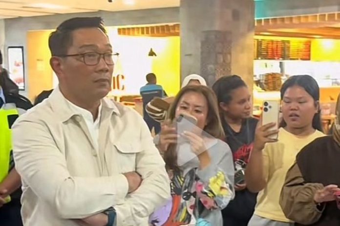 Tangkapan layar Ridwan Kamil protes pada Super Air Jet (Foto: Istimewa)