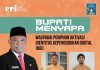 Siaran Bupati Menyapa melalui RRI Pro 4 Yogyakarta, membahas mengenai Aktivasi Identitas Kependudukan Digital (IKD). (Foto: RRI Yogyakarta).