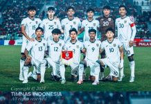 Pemain timnas U17 Indonesia foto bersama sebelum melawan Mali pada laga pamungkas Piala Kemerdekaan 2025 (Foto: Timnas Indonesia)