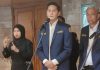 Ketua Umum Pengurus Nasional Karang Taruna (PNKT) masa bakti 2025-2030, Budisatrio Djiwandono ditemui di Gedung Aneka Bhakti, Kementerian Sosial, Jakarta, Minggu (24/8/2025).