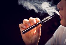 Ilustrasi vape atau rokok elektrik.