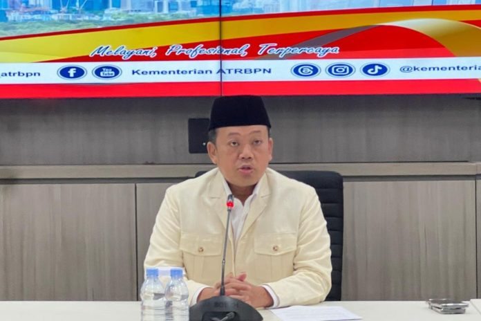 Permintaan maaf disampaikan Menteri ATR/Kepala BPN Nusron Wahid (Foto: Istimewa)