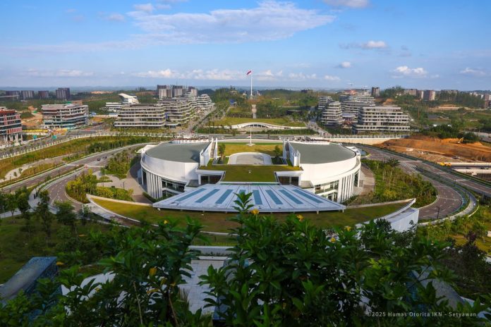 Istana Negara di Kawasan Inti Pusat Pemerintahan (KIPP) Ibu Kota Nusantara (IKN)(OIKN)