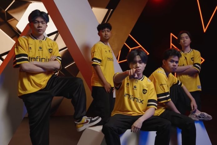 Ilustrasi tim Onic Esports di MSC 2025.(EWC)