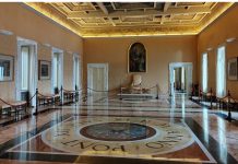 Ruangan Istana Apostolik di Kastel Gandolfo, Italia.(Dok. Vatican News)