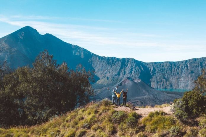 Gunung Rinjani.(PEXELS/ ROMAN ODINTSOV)