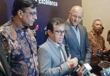 Kemkomdigi Dukung Koperasi Merah Putih dengan Digitalisasi Wakil Menteri Komunikasi dan Digital (Wamenkomdigi) Nezar Patria usai menghadiri peluncuran Indonesia AI Center of Excellence (AI COE) di Jakarta, Jumat (11/7/2025).