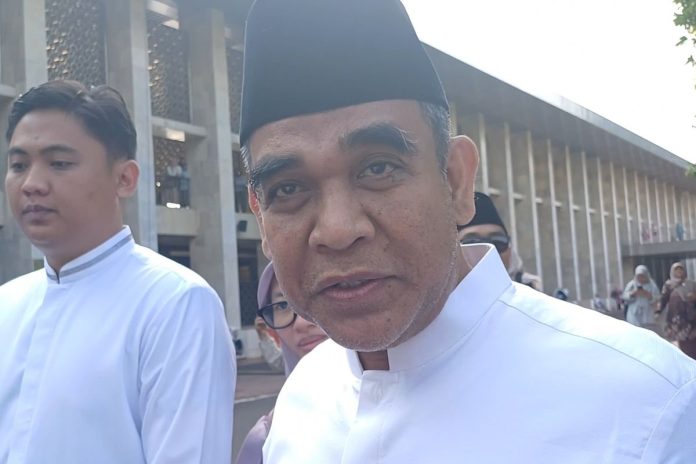 Ketua MPR RI Ahmad Muzani di Masjid Istiqlal, Jakarta, Jumat (6/6/2025)