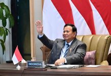 Presiden Prabowo Subianto menghadiri BRICS Leaders Virtual Meeting dari kediaman pribadinya di Kertanegara, Jakarta Selatan, Senin (8/9/2025). (Dok. Biro Pers Sekretariat Presiden)