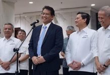 Wakil Menteri Keuangan Suahasil Nazara (kiri), Menteri Keuangan Purbaya Yudhi Sadewa (tengah), Wakil Menteri Keuangan Thomas Djiwandono, dan Wakil Menteri Keuangan Anggito Abimanyu saat konferensi pers di Kementerian Keuangan, Jakarta, Senin (8/9/2025) (Foto: Istimewa)