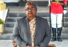 Sushila Karki menjadi kandidat kuat yang didukung Gen-Z untuk menjadi pemimpin eksekutif sementara Nepal setelah PM Sharma Oli digulingkan di tengah demonstrasi besar-besaran di Nepal.(AFP/PRAKASH MATHEMA)