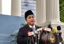 Menteri Pemuda dan Olahraga (Menpora) Erick Thohir di Istana, Jakarta, Rabu (17/9/2025). (Foto; Istimewa)