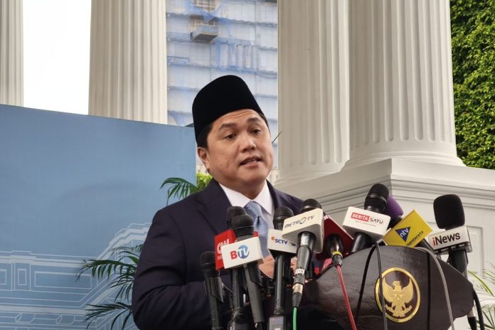 Menteri Pemuda dan Olahraga (Menpora) Erick Thohir di Istana, Jakarta, Rabu (17/9/2025). (Foto; Istimewa) Menteri Pemuda dan Olahraga (Menpora) Erick Thohir di Istana, Jakarta, Rabu (17/9/2025). (Foto; Istimewa)